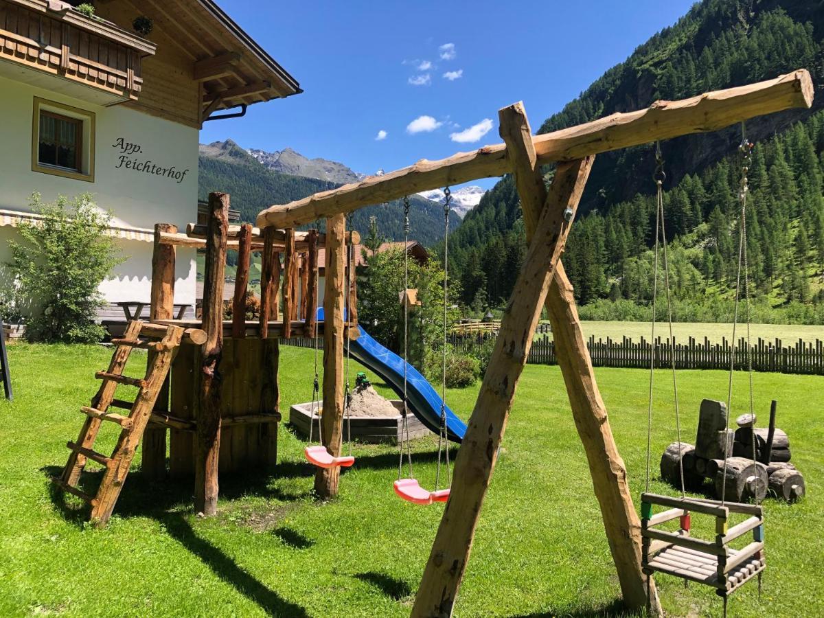 Feichterhof Apartment Riva di Tures Bagian luar foto